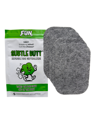 Subtle Butt: Reusable Gas Neutralizers