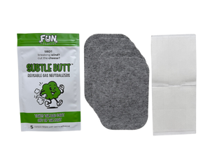 Subtle Butt: Reusable Gas Neutralizers