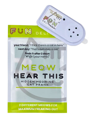 Meow Hear This cat gag joke prank for offices co-workers families quarantine christmas