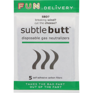 Subtle Butt-Gas Neutralizer-How To Fart Without Odor-Ways To Conceal Your Farts In Public